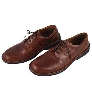 Josef Seibel brown comfort brogue leather toe cap  EU 43 US 12